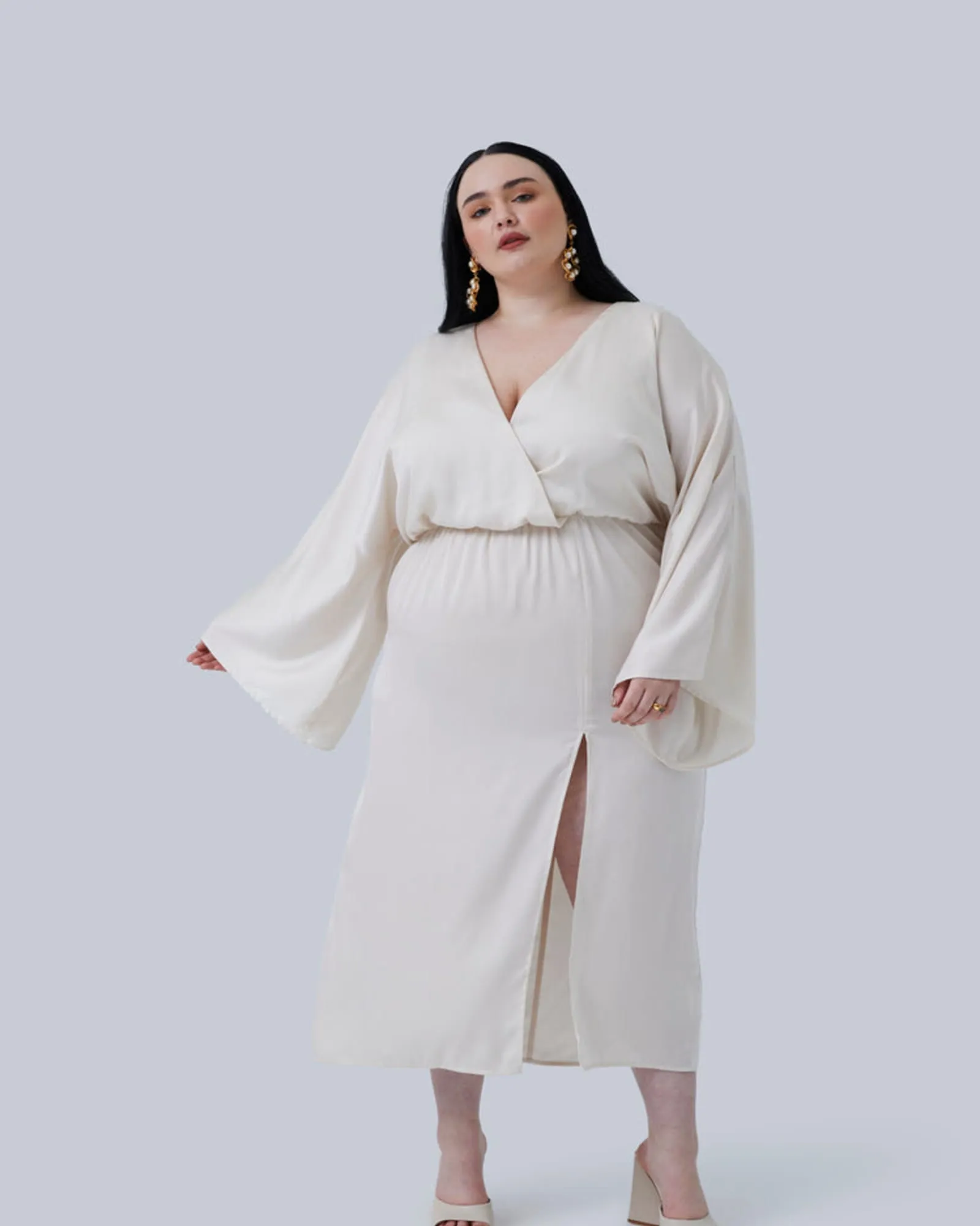 Alayiah Midi Dress | IVORY