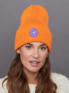 aSMC BEANIE - unity orange/deep lilac/purple glow