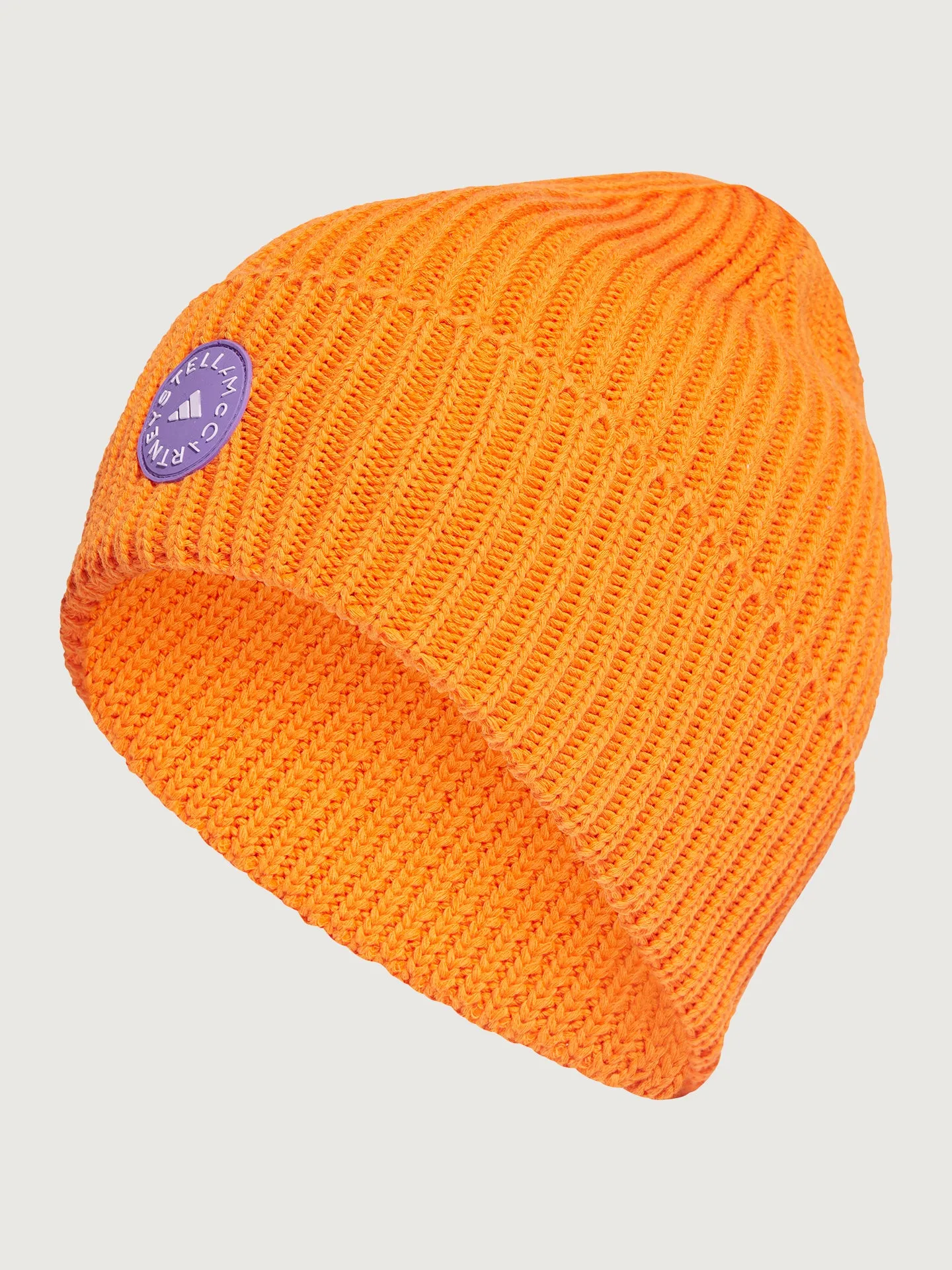 aSMC BEANIE - unity orange/deep lilac/purple glow