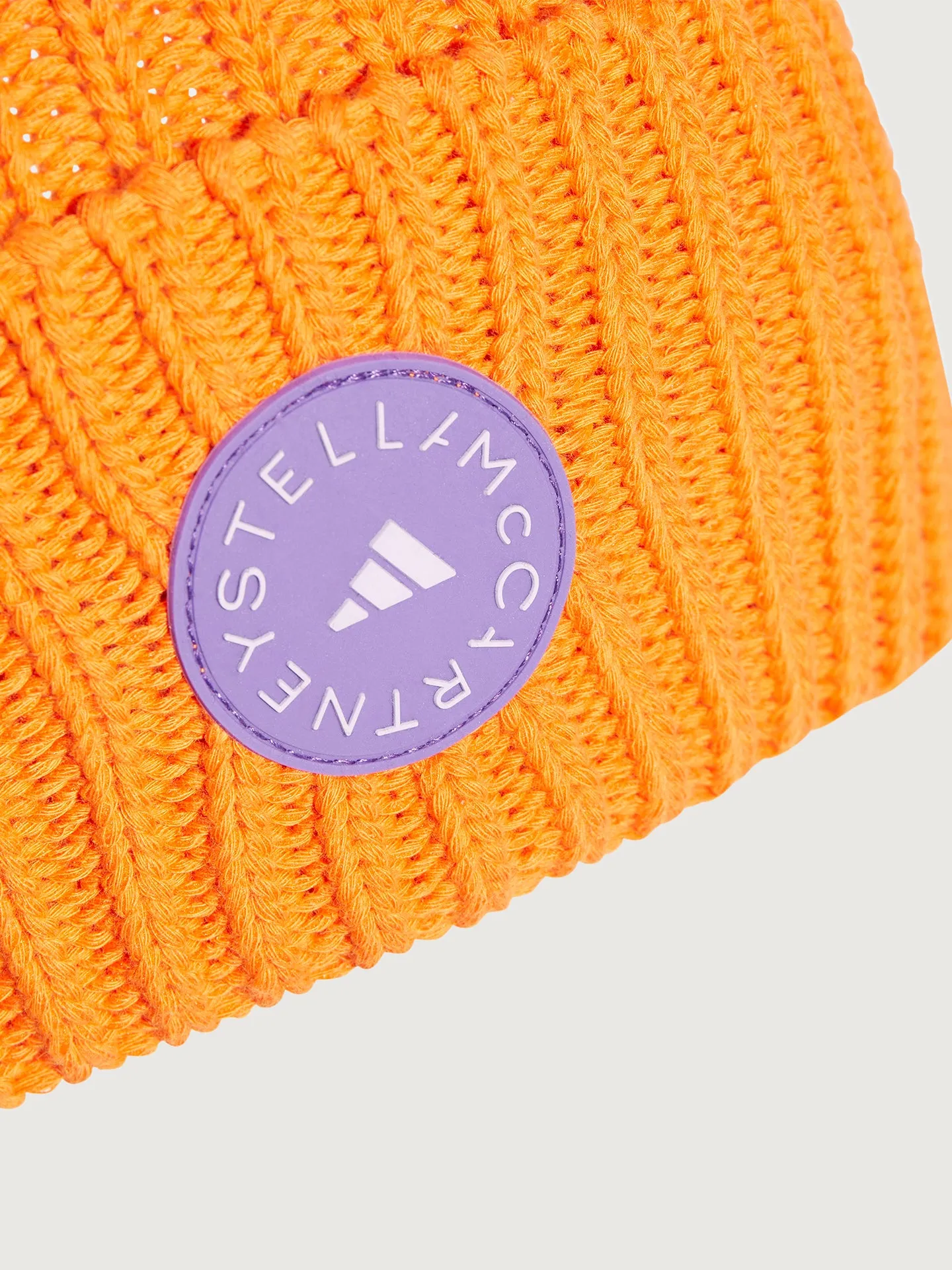 aSMC BEANIE - unity orange/deep lilac/purple glow