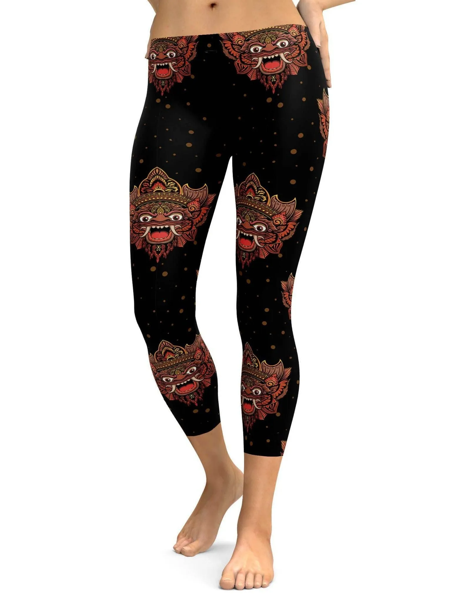 Balinese Masks Capris