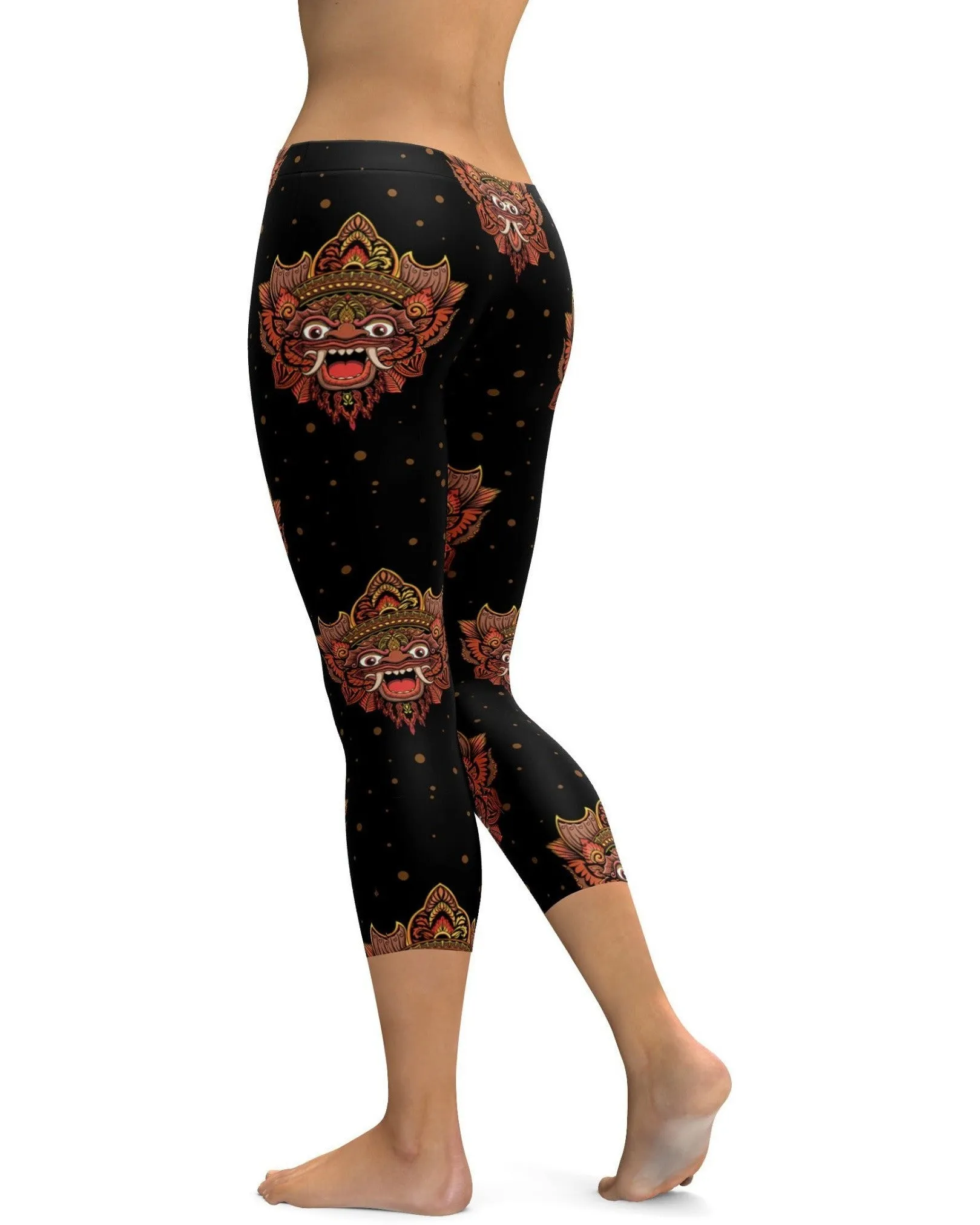 Balinese Masks Capris