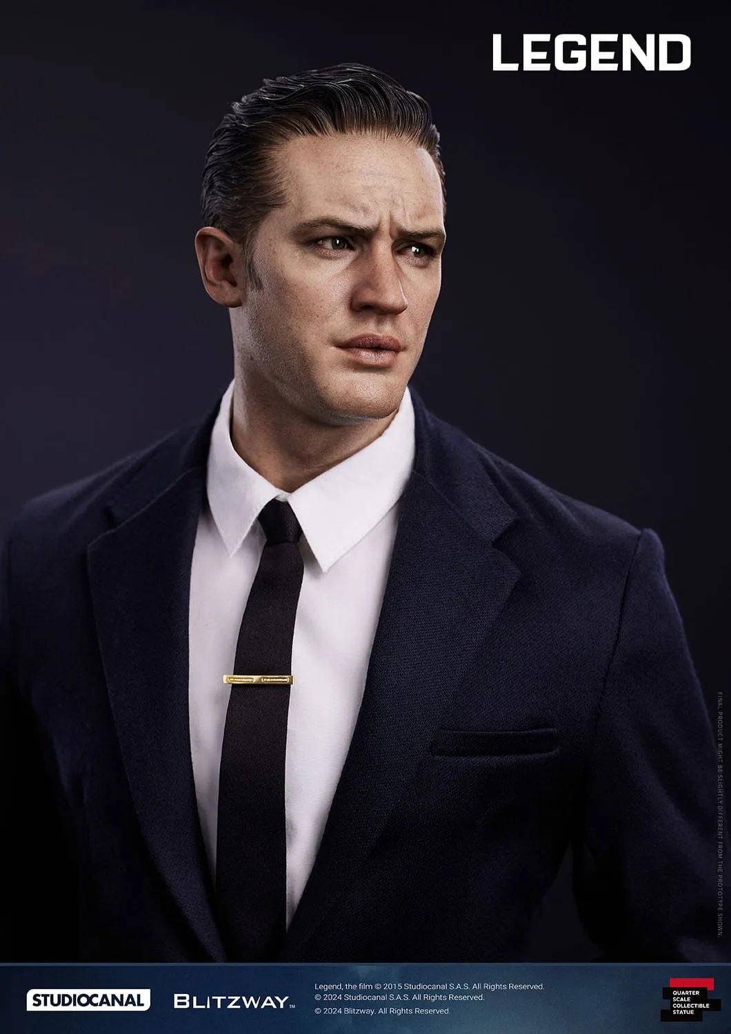 Blitzway Legend Superb Scale Reginald (Reggie) Kray 1/4 Statue