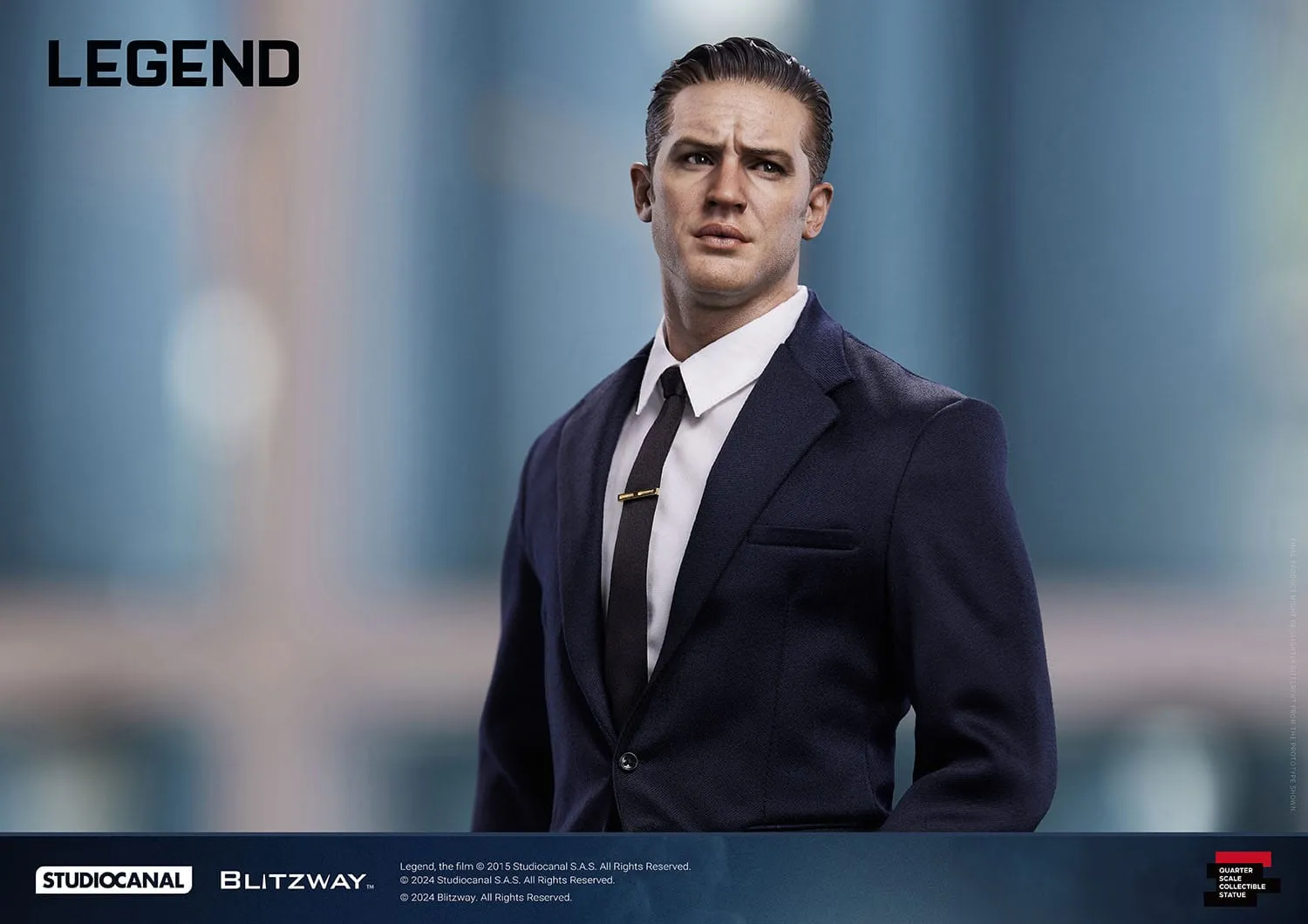 Blitzway Legend Superb Scale Reginald (Reggie) Kray 1/4 Statue