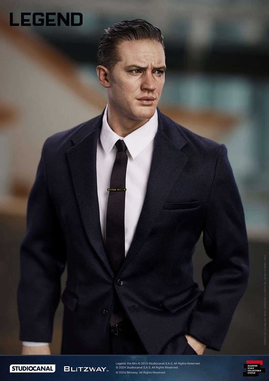 Blitzway Legend Superb Scale Reginald (Reggie) Kray 1/4 Statue