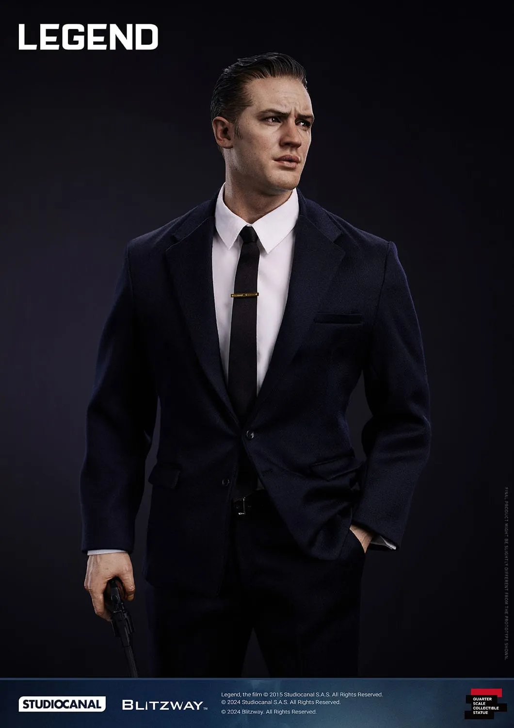 Blitzway Legend Superb Scale Reginald (Reggie) Kray 1/4 Statue