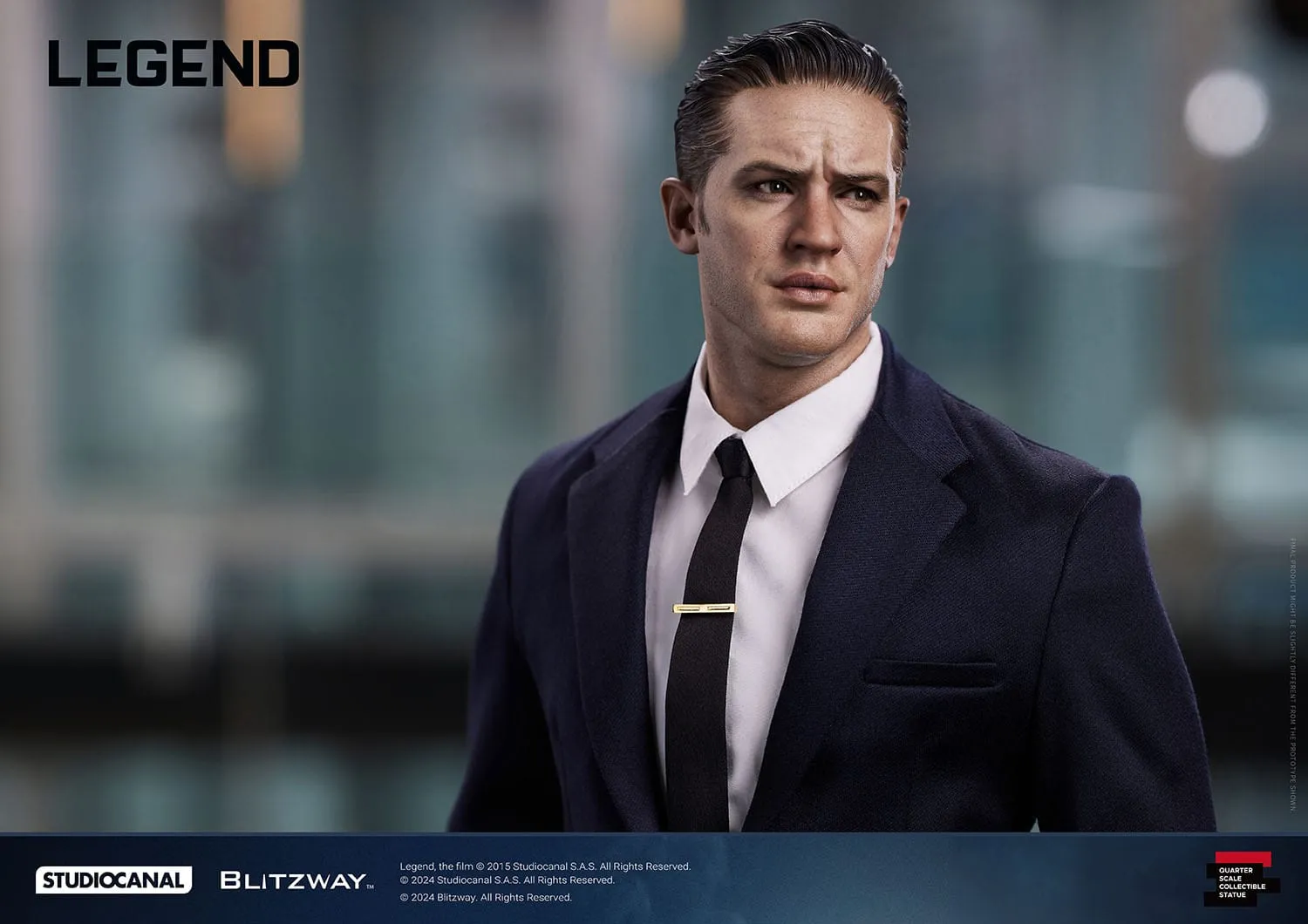 Blitzway Legend Superb Scale Reginald (Reggie) Kray 1/4 Statue