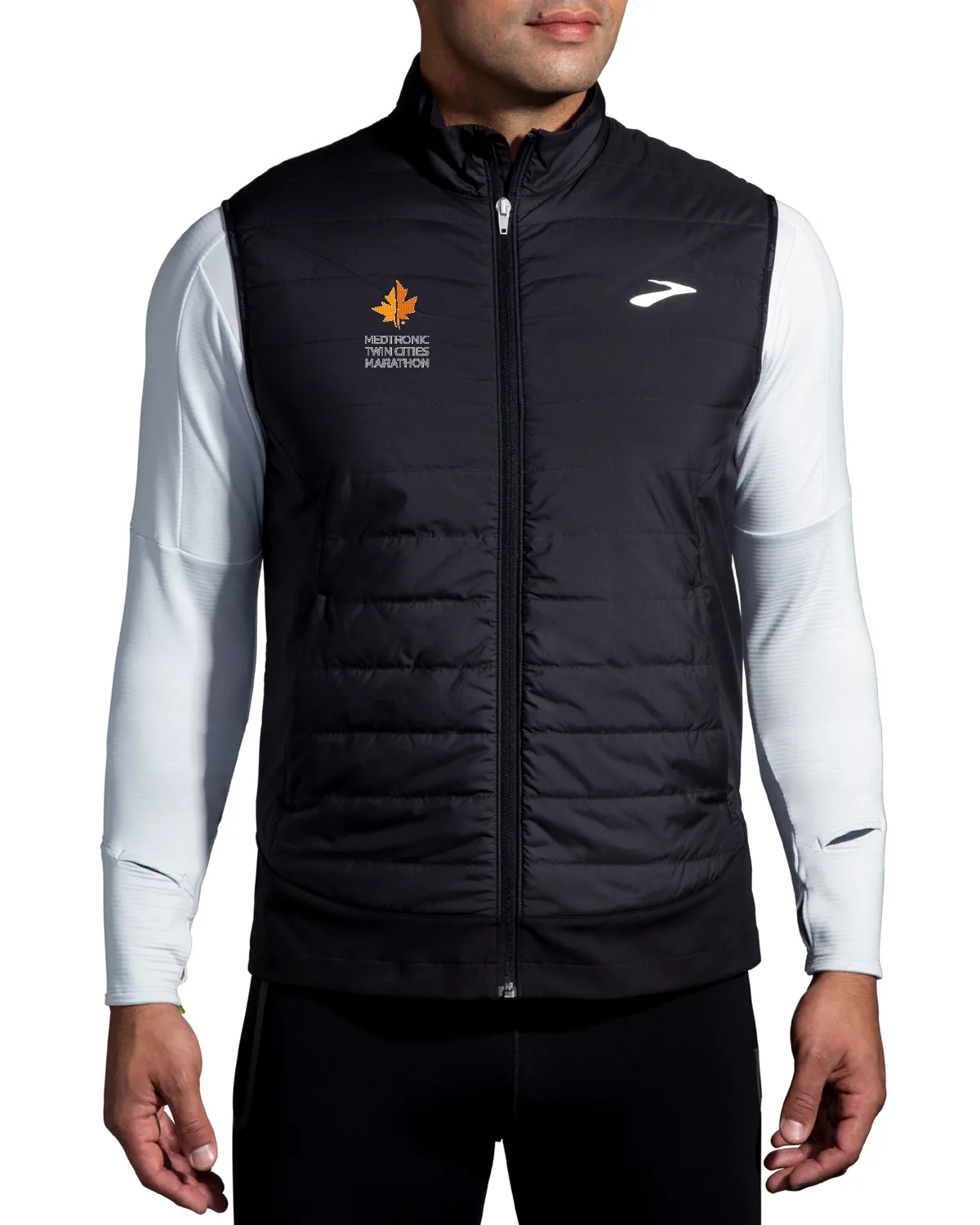 Brooks TCM Shield Hybrid Vest - Black (Men's Sizing)