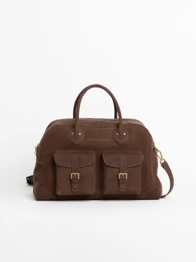 Brown Leather Travel Bag