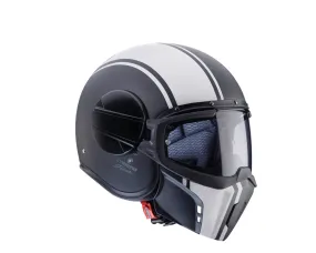 Caberg Ghost Helmet - Legend Matt Black/White