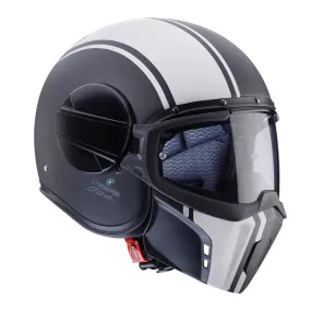 Caberg Ghost Open Face Helmet - Legend Black/White