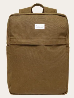 Canvas backpack 30L - GOTS/Vegan - Dark Olive