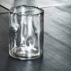 Clear Glass Vase 20cm