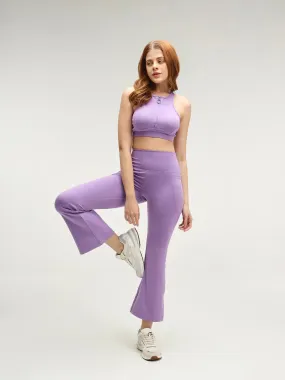 Croatia Purple Sculpt Active Co-ord Set