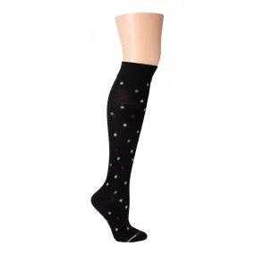 Dancing Dots | Knee-High Compression Socks For Women