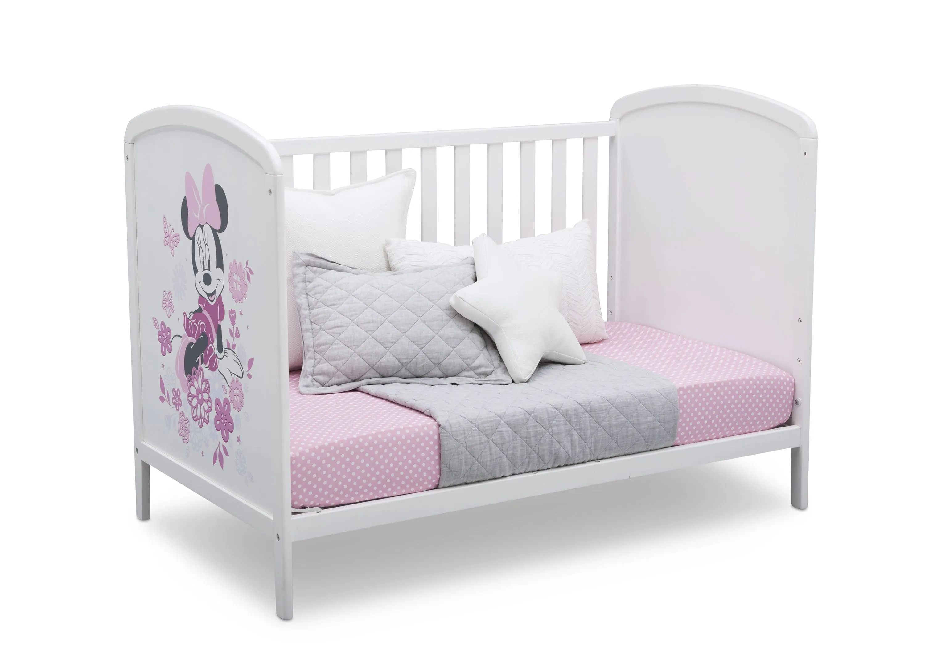 Disney Minnie Mouse 3-in-1 Convertible Baby Crib