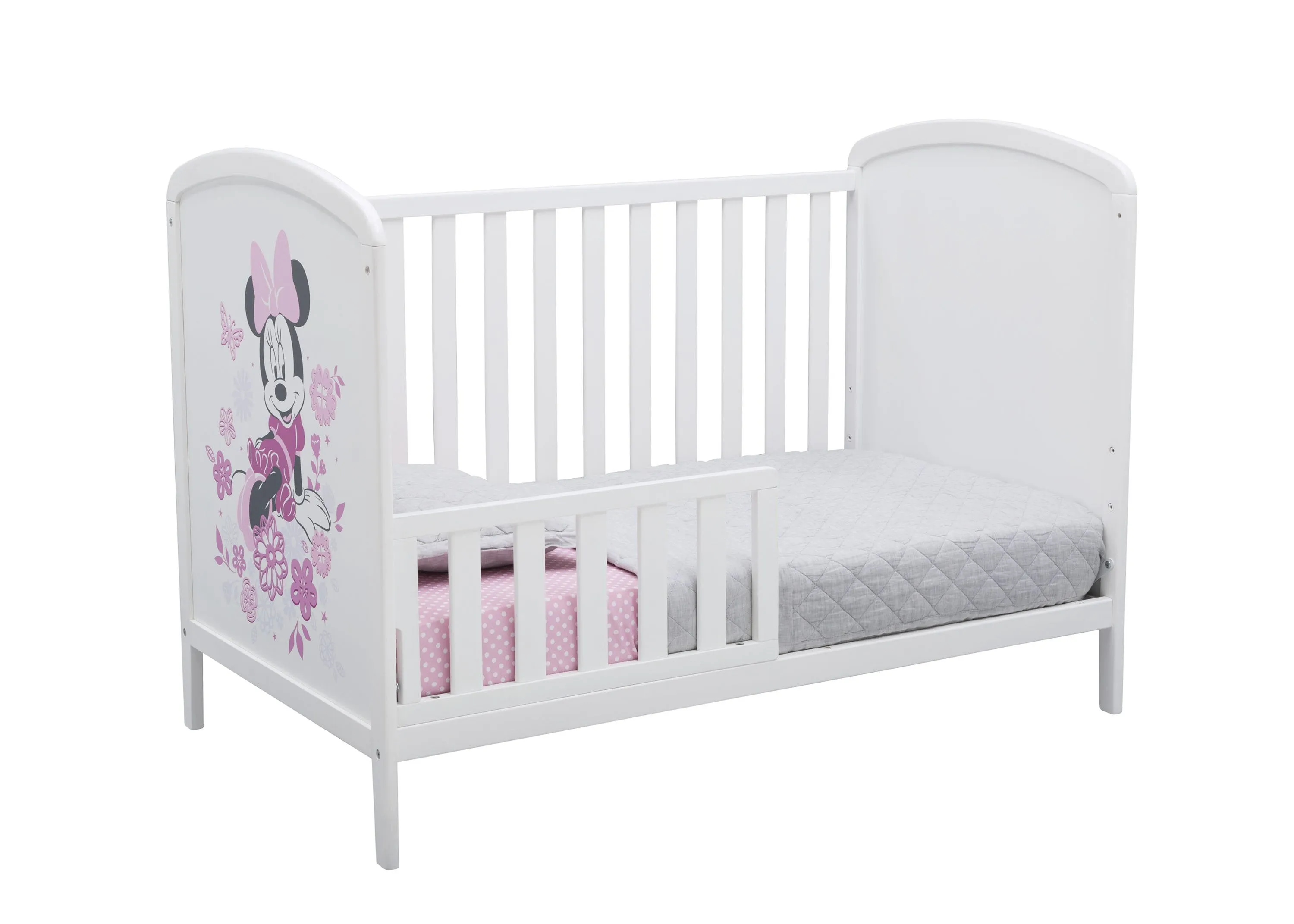 Disney Minnie Mouse 3-in-1 Convertible Baby Crib