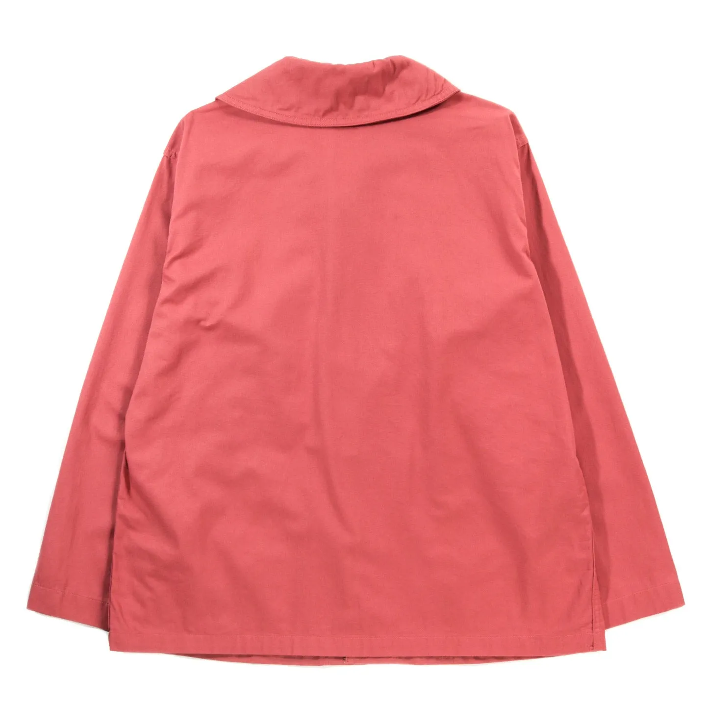 ENGINEERED GARMENTS SHAWL COLLAR UTILITY JACKET PINK 6.5OZ FLAT TWILL