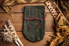 GB2 Waxed Canvas Saami Tinder Pouch