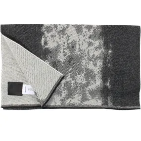 Givenchy Scarf Gray Black Logo Design - Wool Shawl SALE