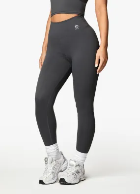 Gym King 365 Legging - Oyster Grey