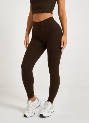 Gym King Peach Luxe Legging - Cocoa Luxe