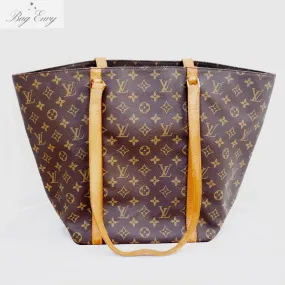 LOUIS VUITTON Monogram Sac Shopping Tote