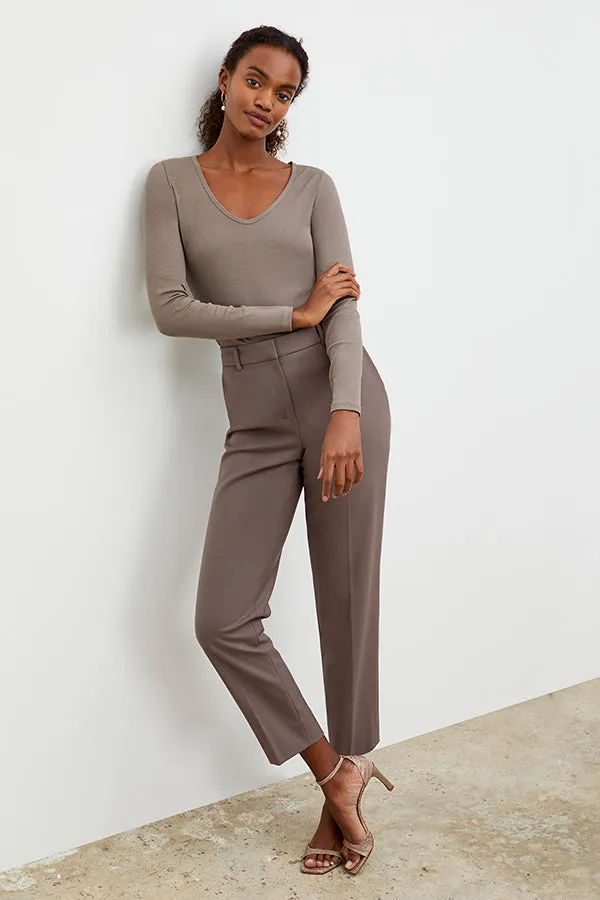 Mejia Pant - Sharkskin :: Mink