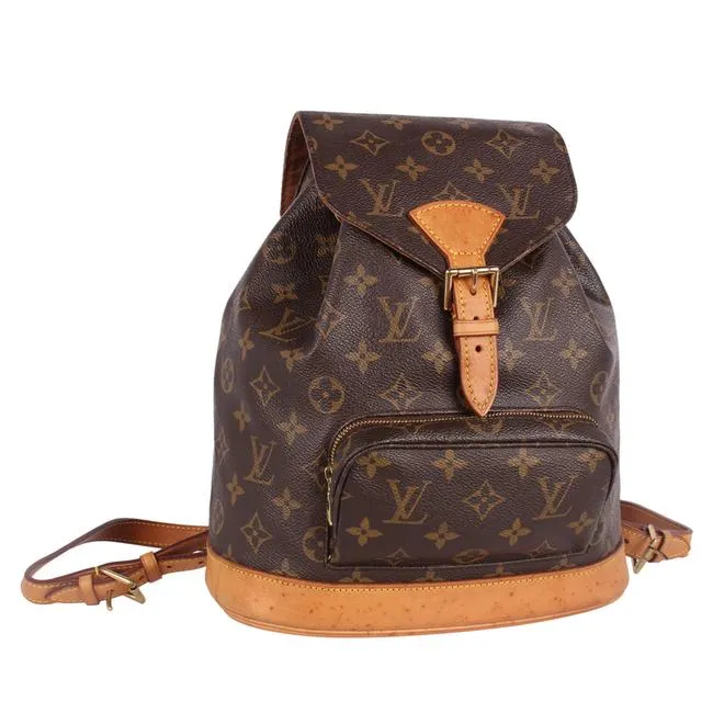 Monogram Montsouris Mm Backpack (Authentic Pre-Owned)