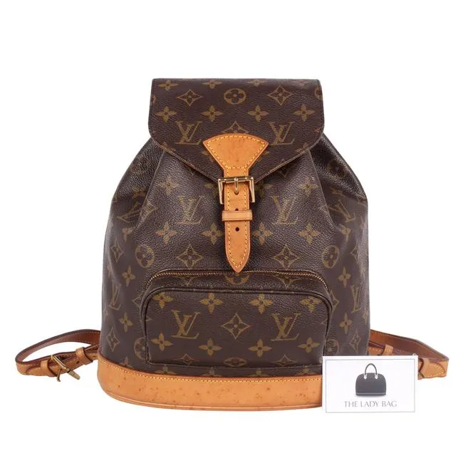 Monogram Montsouris Mm Backpack (Authentic Pre-Owned)