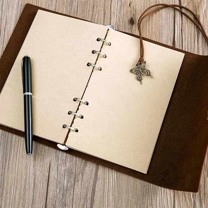 Princess Embossed Leather Cover Journal