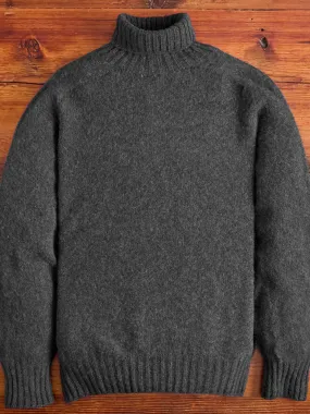 "Sylvester" Wool Turtleneck Sweater in Oxford